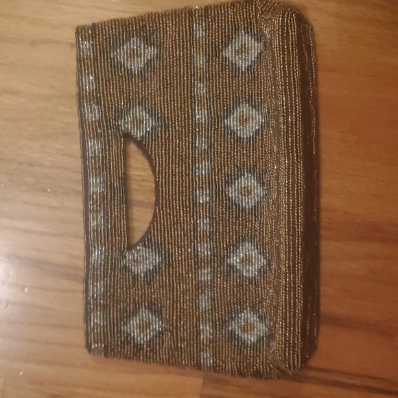Tiana Handbags - Tiana Beaded Clutch Purse